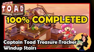 Windup Stairs Gems, Star And Bonus Episode 2 Level 11 2-11 - Captain Toad Treasure Tracker
