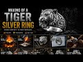From Raw Gold to Tiger Ring 🐅 | Amazing Goldsmith Craftsmanship