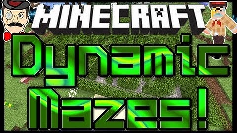 Minecraft Mods - DYNAMIC MAZES ! Dangerous Maze & Treasure Mod !