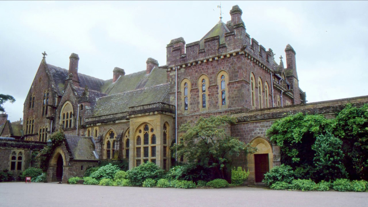 Knightshayes Court Tiverton Devon Victorian Country House and Garden slideshow Photograph from 1970