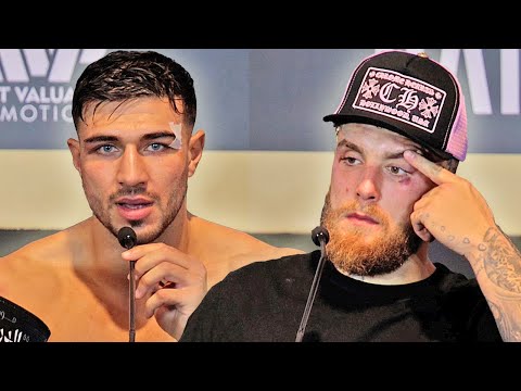 JAKE PAUL VS TOMMY FURY • FULL POST FIGHT PRESS CONFERENCE VIDEO
