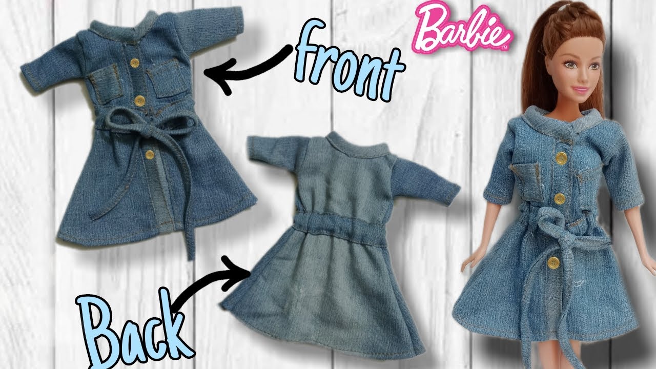 barbie fashionista denim dress Barbie Fashionistas Doll