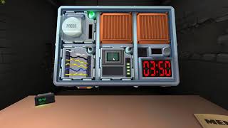 Defusing a Bomb Without The Manual | KTANE (Wires, Button, Subject of Memory)