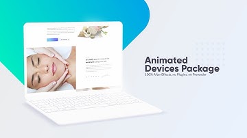 Device Screen Mockup Video for Web & UI Design Promo - After Effects Template