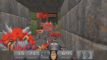 DOOM 2 - BTSX1 (Map 4 - Conceptual Birdbath): UV-Plus / UV-Fast 100% (PS5 Gameplay)