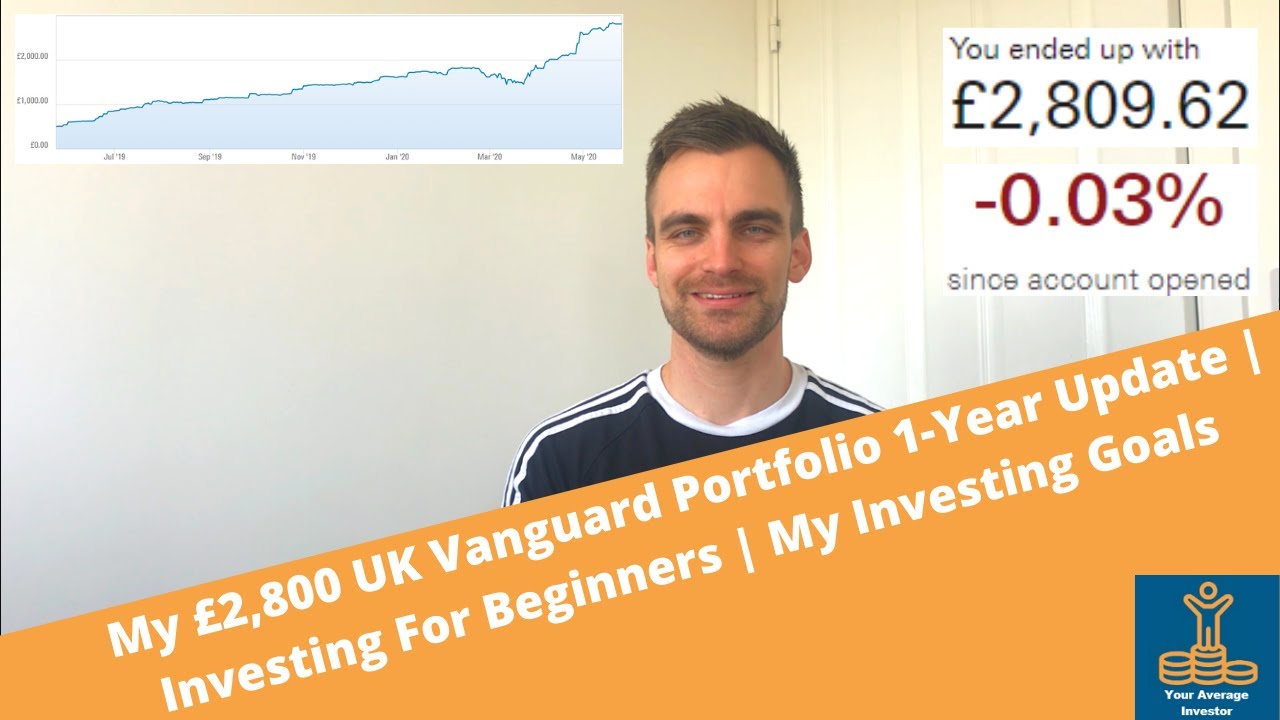 My £2,800 UK Vanguard Portfolio 1Year Update Investing For Beginners