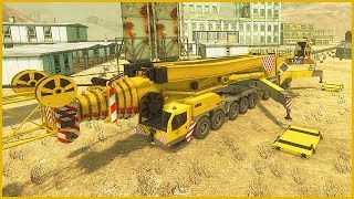 GIANT MACHINES 2017 - САМЫЙ ОГРОМНЫЙ КРАН НА КОЛЁСАХ!