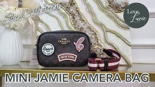 COACH®  Mini Jamie Camera Bag With Ski Speed Graphic