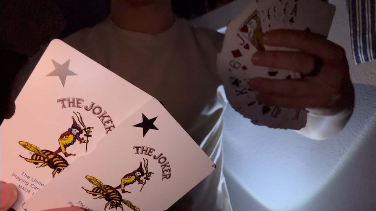 late night cardistry (practice session w/ whispered voiceover)