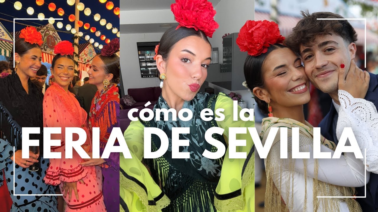vente a la FERIA DE ABRIL con una Sevillana