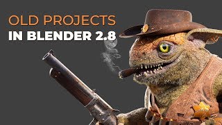 Old Blender 2.7x Projects in Blender 2.8?