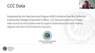 The CCC Data Warehouse: Connecting Colleges with Data
