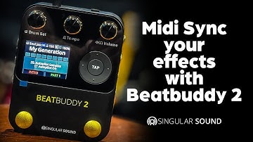 Midi Sync effects with the Beatbuddy 2