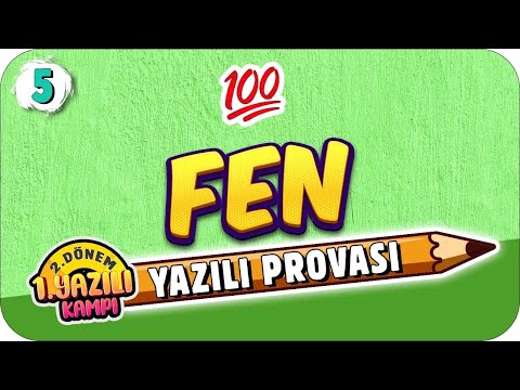 5.Sınıf Fen 2.Dönem 1.Yazılıya Hazırlık | 2022 📝