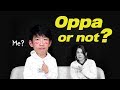 When is it safe to call someone “oppa” in Korean?