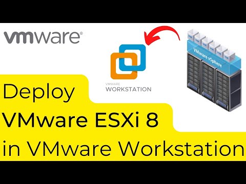 Deploy ESXi 8 in a VMware Workstation