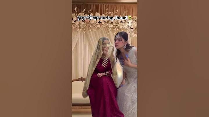 dulhan ki behen itni over acting kyu krti hai 😂😂