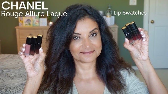 NEW CHANEL ROUGE ALLURE LAQUE, TRYING 3 DIFFERENT SHADES