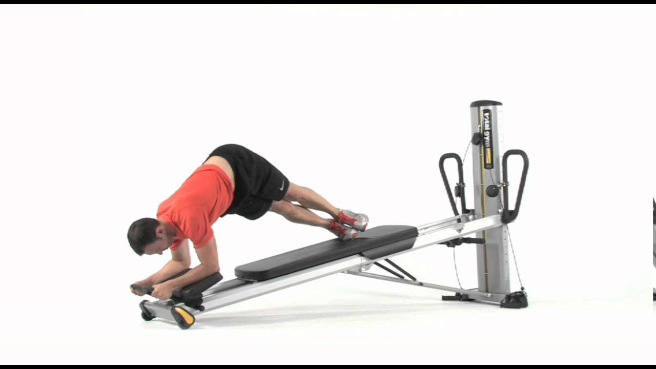 TotalGym GTS exercises Abdominal Exercises YouTube