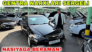 : 19 OKTABR GENTRA NARXLARI SERGELI MOSHINA BOZORI 2025. NASIYA SAVDO 12 VILOYATGA