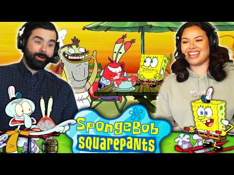 We Watched SPONGEBOB SEASON 12 EPISODE 21 & 22 For the FIRST TIME!! KWARANTINED KRAB