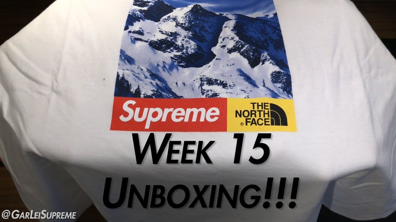 Supreme FW17 Week 15 Unboxing (English)