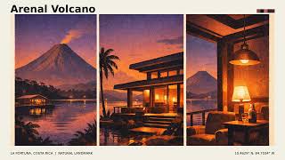 Jazz Lofi House Mix | Arenal Volcano | Late Night Chill Vibes screenshot 2