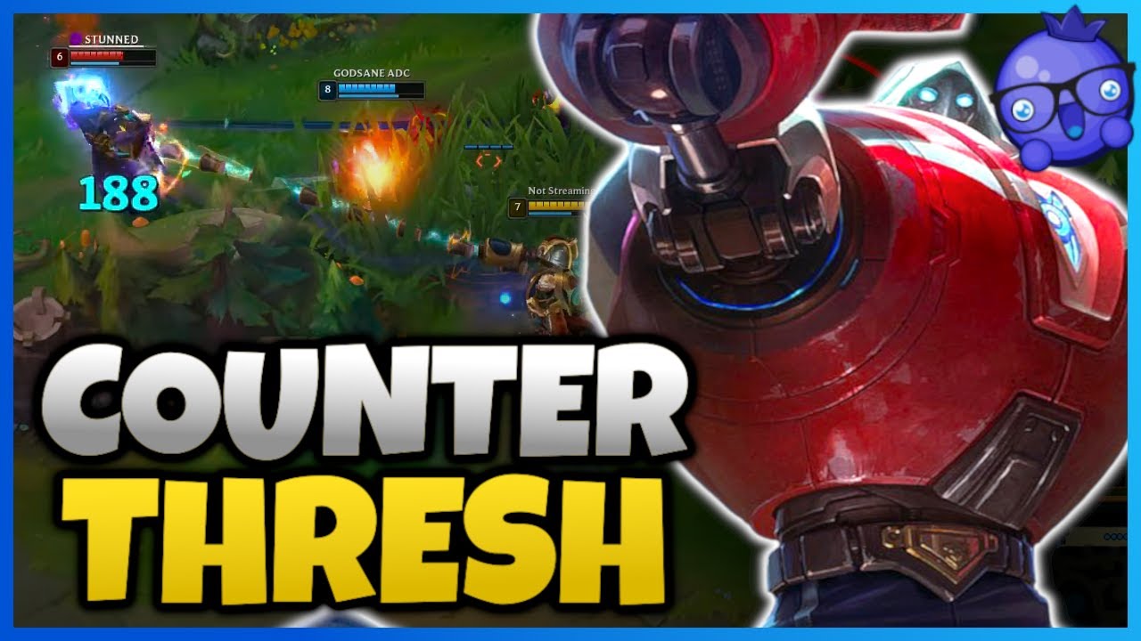 This is why Blitzcrank counters Thresh Master 200LP Gameplay YouTube