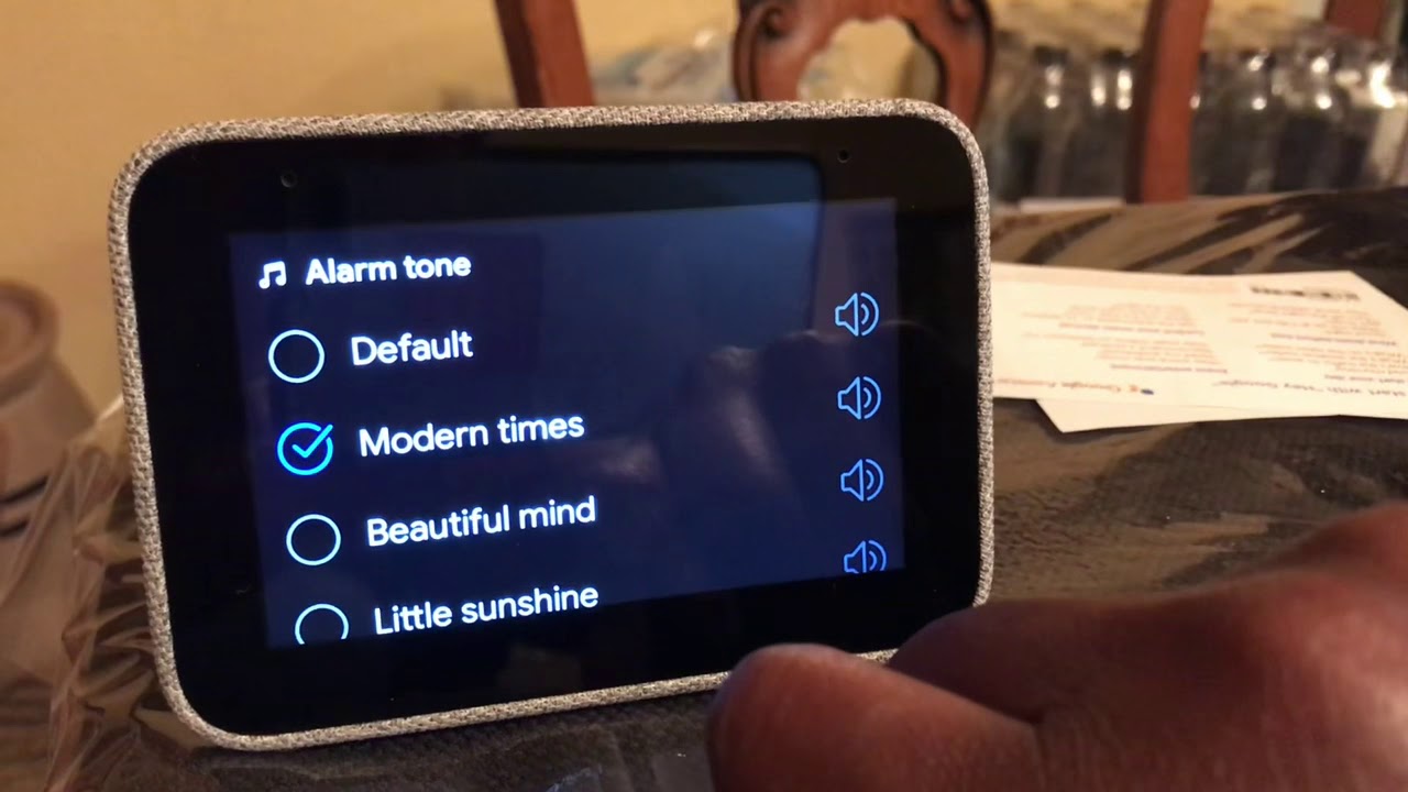Lenovo Smart Clock Ringtones YouTube