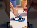 Unlock potential with unique goals! #GoalSetting #ArtRevolution