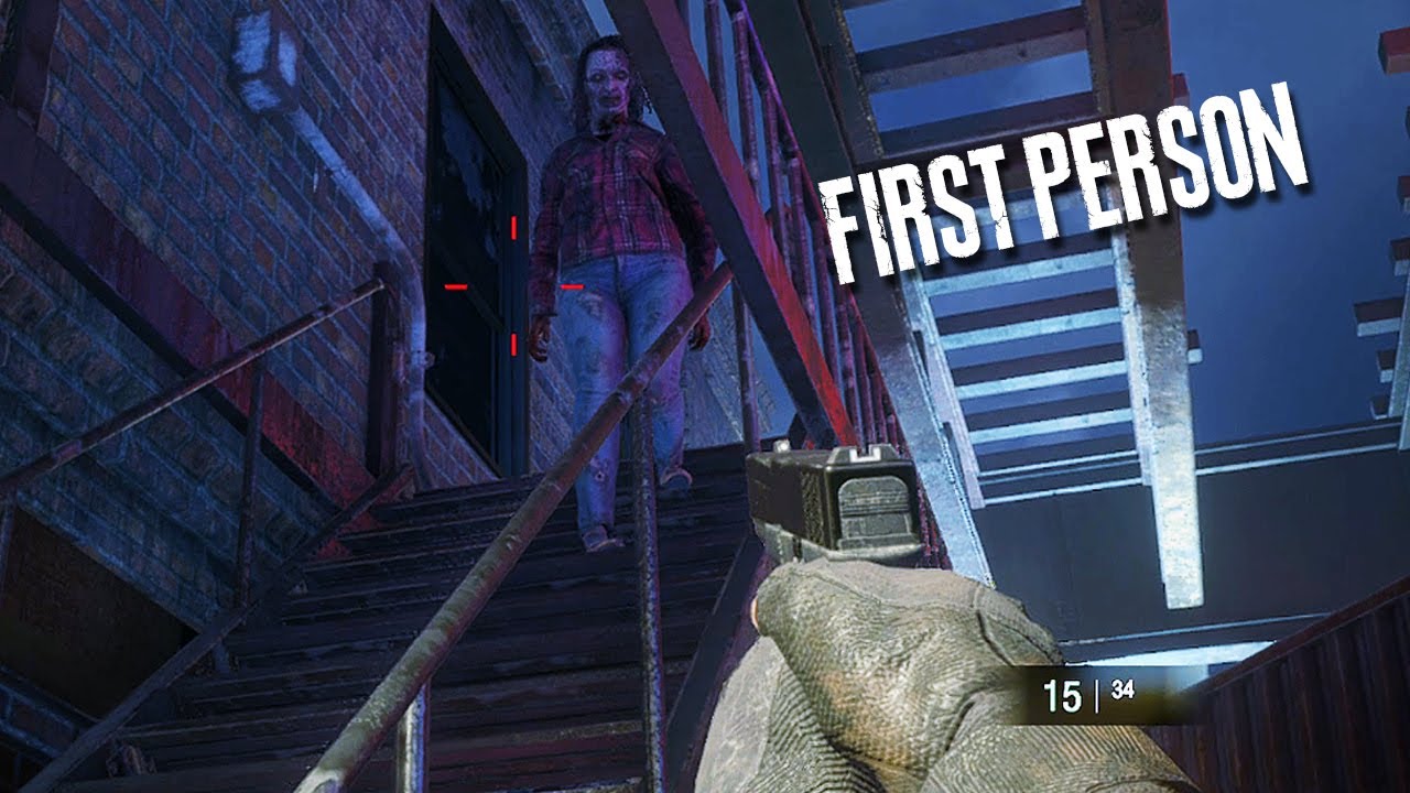 RESIDENT EVIL 1, FIRST PERSON