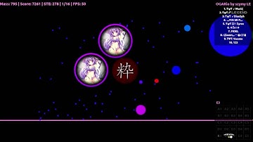 Agario - Raze & Scream Random Server Takeover #1