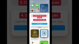 LOCKET WIDGET Tutorial! How to add your BFFS to your Home Screen screenshot 2