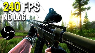 HOW TO RECORD AT 240 FPS WITH *NO LAG* FAST AND EASY OBS TUTORIAL
