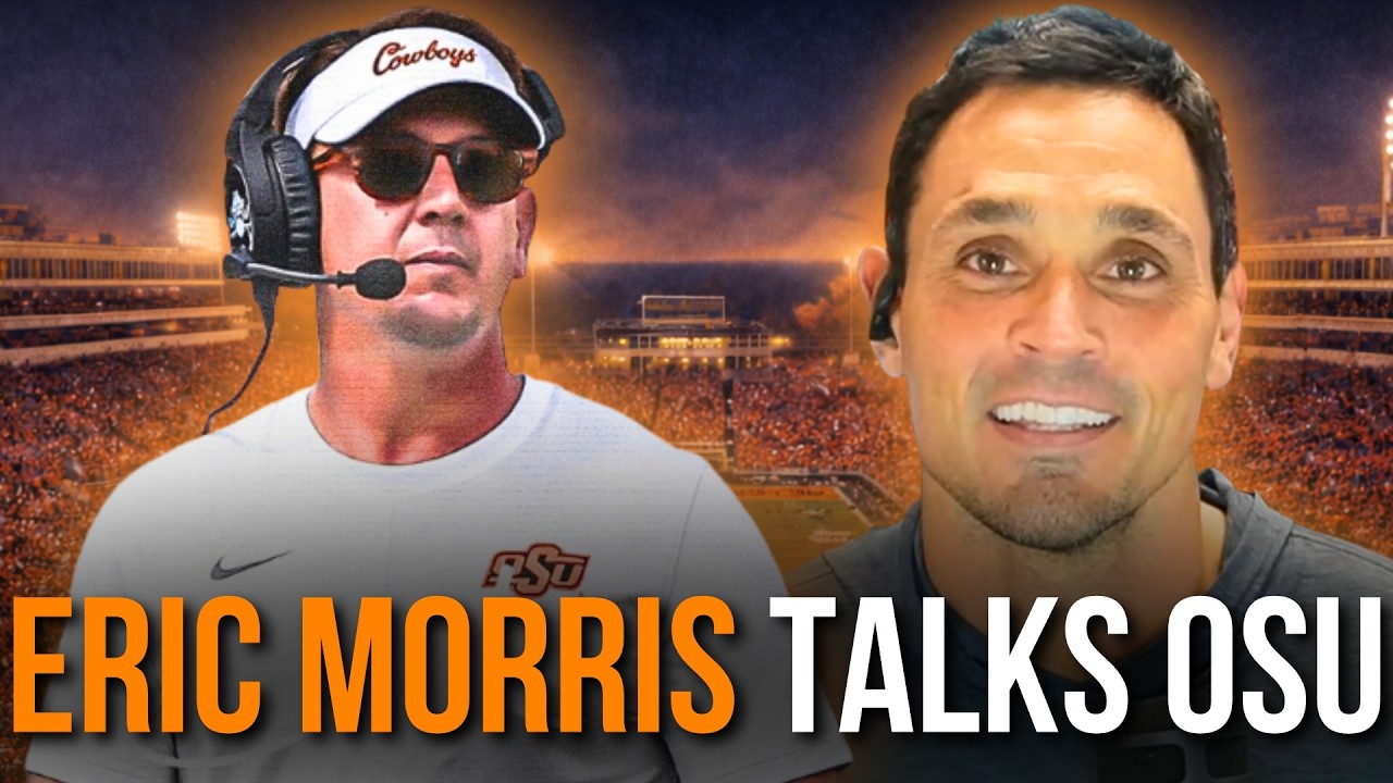 David Pollack ONE-ON-ONE CONVO with Oklahoma State Head Coach Eric Morris