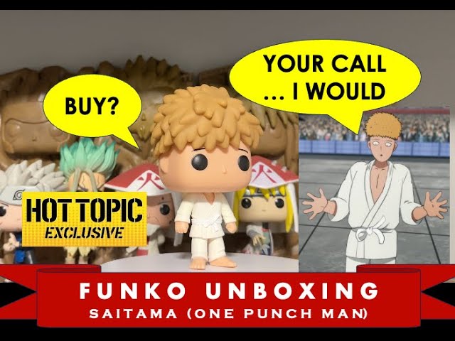 Funko Pop Saitama at martial arts tournament - One Punch Man - #554