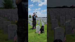 Taps for Dickie "Tugboat" Taylor on Memorial Day 2022