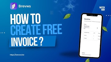 How to Create a Free Invoice Online | Free Invoice Template by Brevws