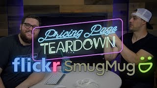 Photography Teardown: Flickr vs. SmugMug | Pricing Page Teardown