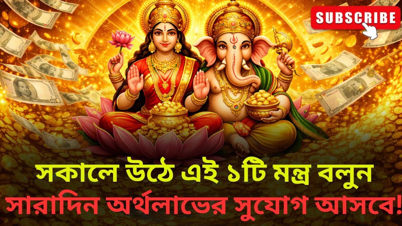 👉 “সকালে উঠে এই ১টি মন্ত্র বলুন, সারাদিন অর্থলাভের সুযোগ আসবে!”