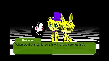 Springtrap x Mangle Ep 9:A Tale Of Two Brothers In Arms(Part 1)