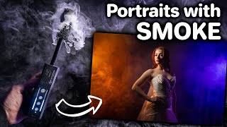 Unleashing The Smoke Ninja: Portrait Photography Magic!