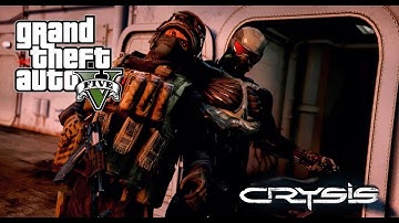 ► GTA 5 MOD - Crysis (Short Action Film) Nanosuit 2.0 - REDUX ENB - PC - 60 FPS new