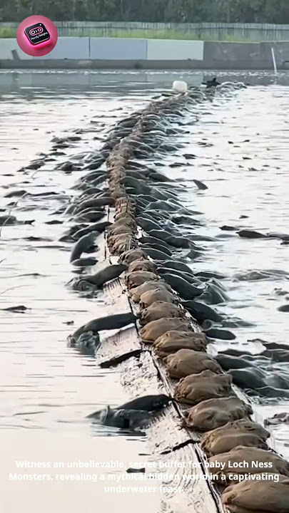 Loch Ness Babies Feast?! 🦕🤯 Hidden Monster Party! #LochNess #Mythical