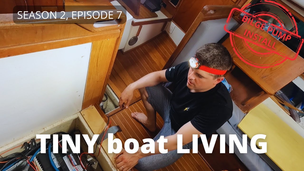Installing a BILGE PUMP - Ep. 14