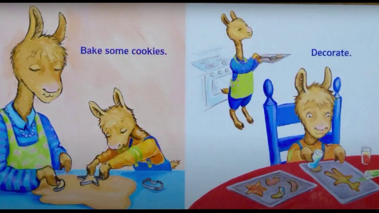 Llama Llama Jingle Bells by Anna Dewdney, Christmas Story Time