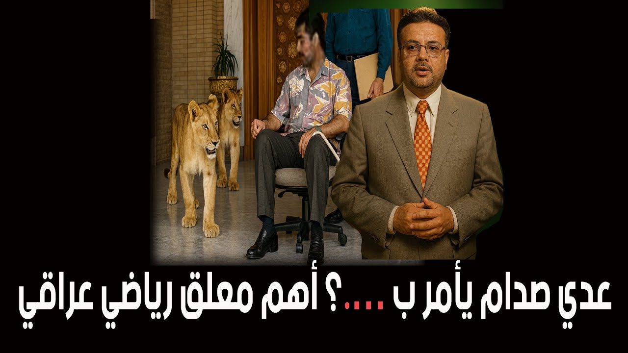 Приказы Удая Саддама...? (Известный иракский спортивный комментатор)