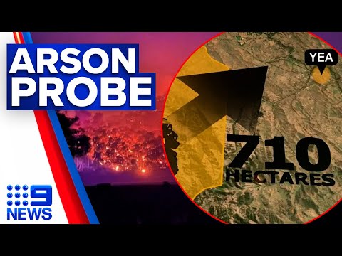 Fears flowerdale grassfires may have been deliberately lit | 9 news australia