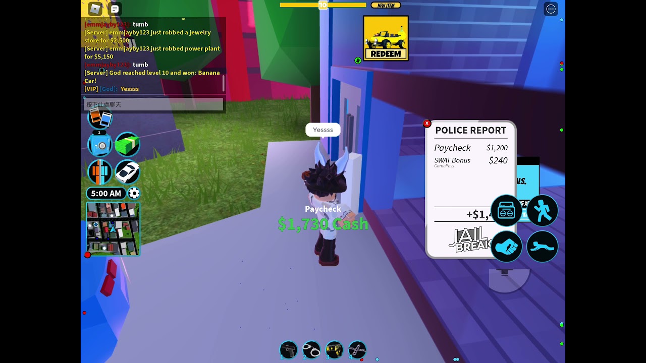 Finally unlock the Banana car in jailbreak!!! (Roblox Jailbreak)