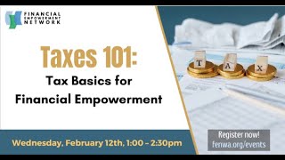 Taxes 101: Tax Basics for Financial Empowerment